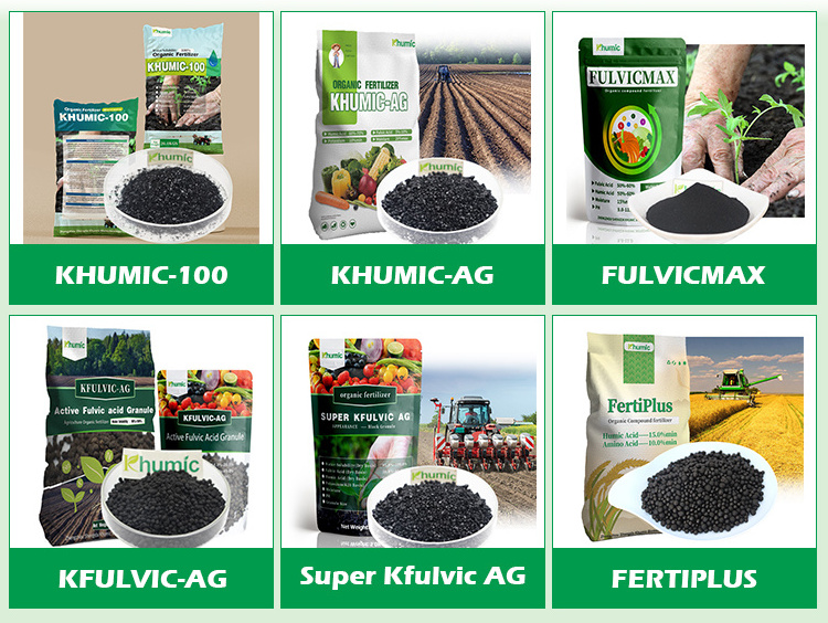 soil conditioner organic fertilizer 100% water soluble leonardite with NPK humic fulvic acid granular