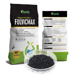 "FULVICMAX" 100% water soluble humic acid extracts Flakes leonardite fulvic acid organic fertilizer for drip irrigation