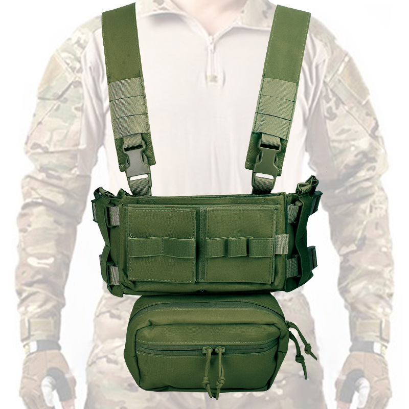 KIANG Polyester Tactical Chest Rig Hunting Vest Series MK3 Shooting Equipment Tactical Gear Tactical Combat Chest Rig