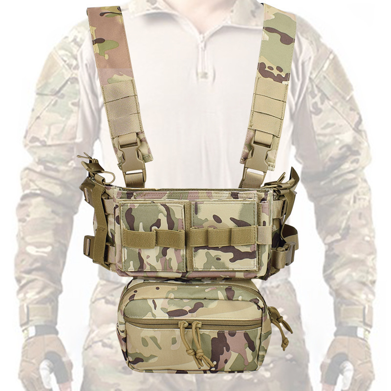 KIANG Polyester Tactical Chest Rig Hunting Vest Series MK3 Shooting Equipment Tactical Gear Tactical Combat Chest Rig