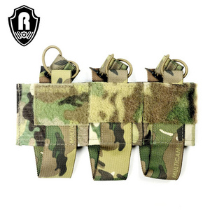 Roewe High Quality Multifunction Triple Magazine Pouch Tactical Vest Accessory Bag Kangaroo Bag