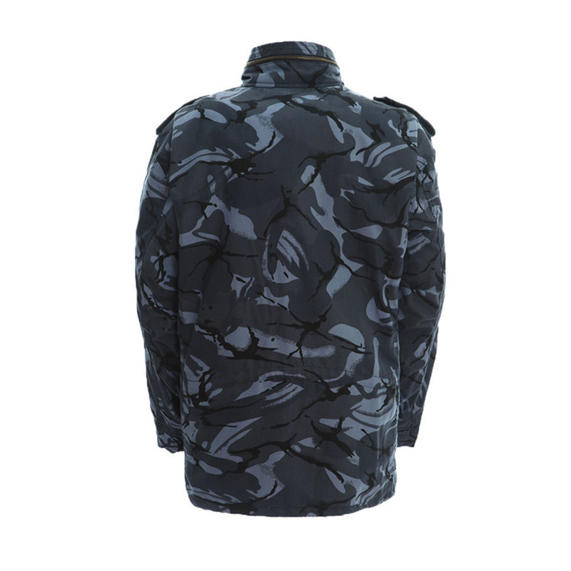 Wholesale Waterproof US M65 Men's Jackets Blue Marine Camouflage Windproof And Waterproof Coat