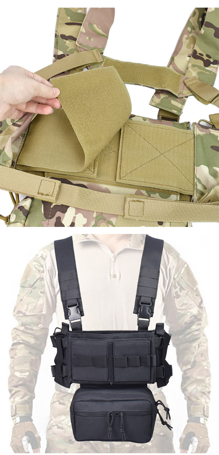 KIANG Polyester Tactical Chest Rig Hunting Vest Series MK3 Shooting Equipment Tactical Gear Tactical Combat Chest Rig