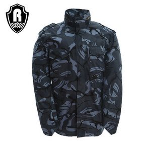 Wholesale Waterproof US M65 Men's Jackets Blue Marine Camouflage Windproof And Waterproof Coat