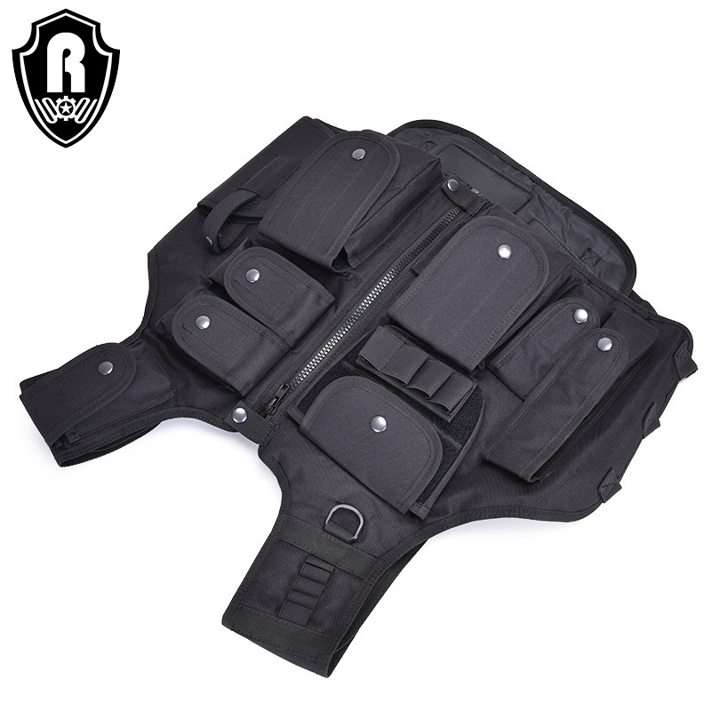 Fashion Custom Oxford Tactical Chest Rig Tactical Vest Adjustable Chest Carrier Vest