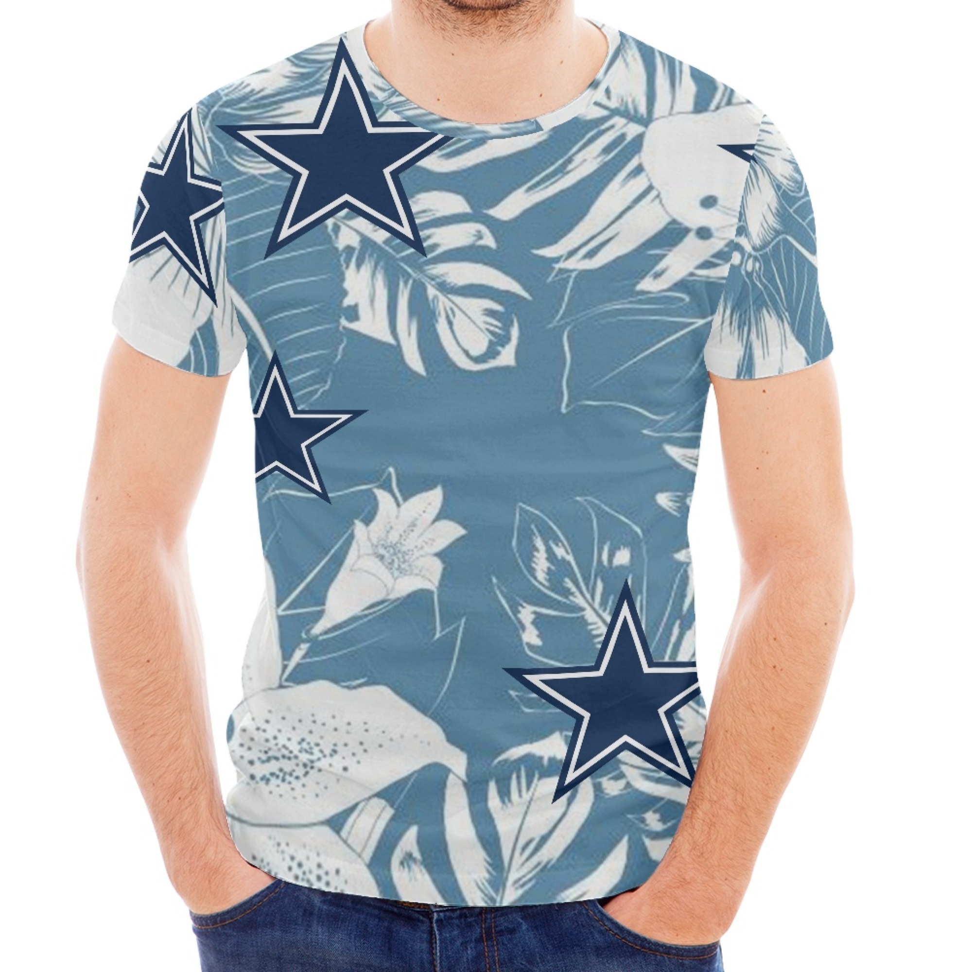 American Football Fans T Shirts Sublimated Printed Custom Your Team Name nfl Men/Youth Plain T-shirt Bulk