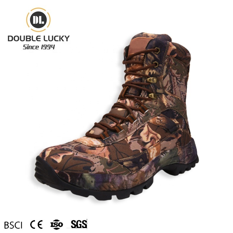 Kick Ground Botas De Caza High Quality Factory Outdoor Boots Men Wear-resisting Waterproof Camouflaged Men's Hunting Boots