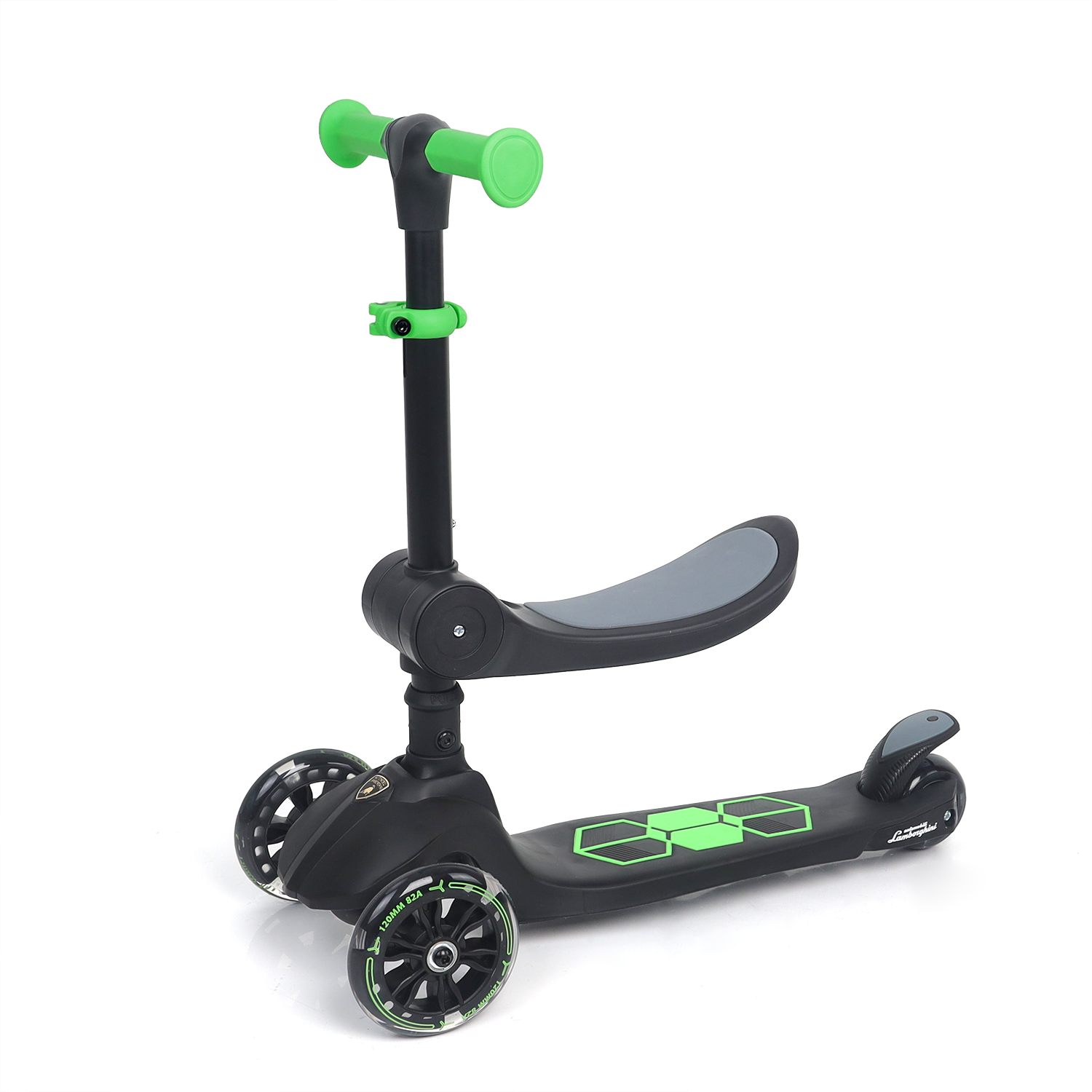 Licensed Lamborghini Kids Scooter 3 Wheels Children Scooter with Seat