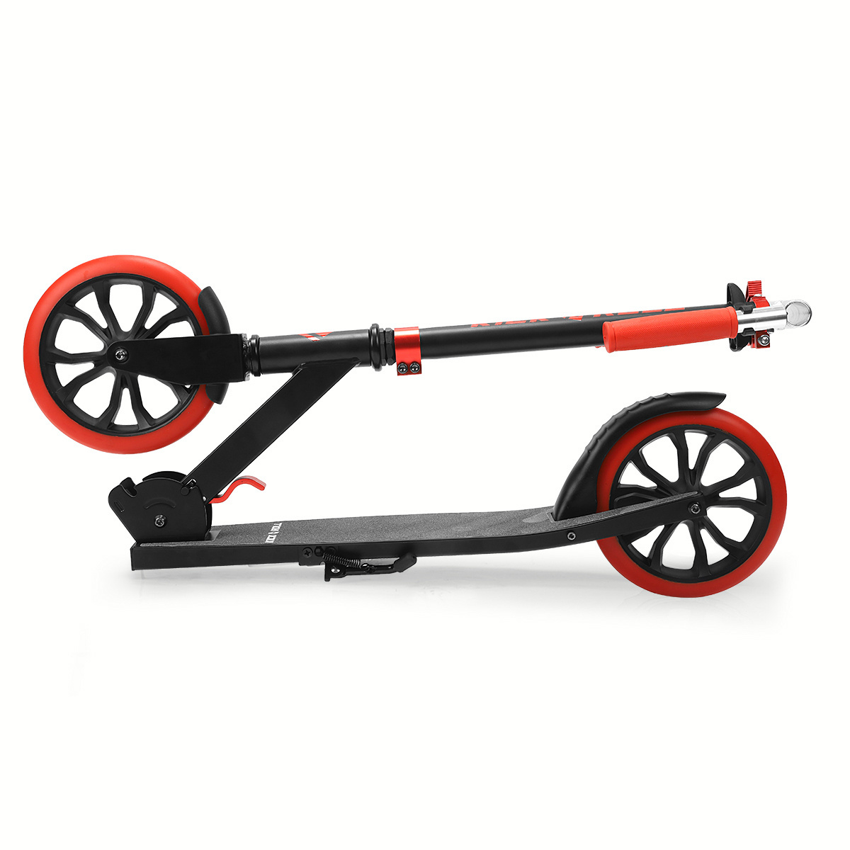 High Quality Big Wheel Kick Scooter Foot Scooter with Wide Deck for Age 6+ Teens Kids Adults