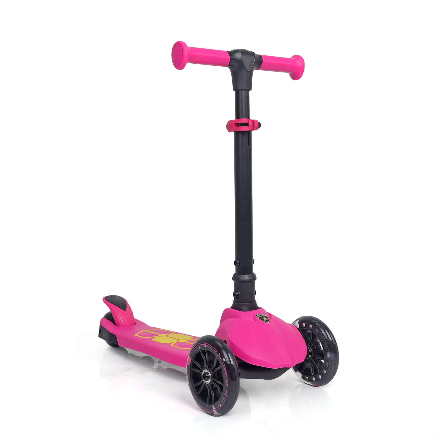 3 Wheels Kids Scooter Licensed Lamborghini Kick Scooter for Kids with Ligh-up Wheels