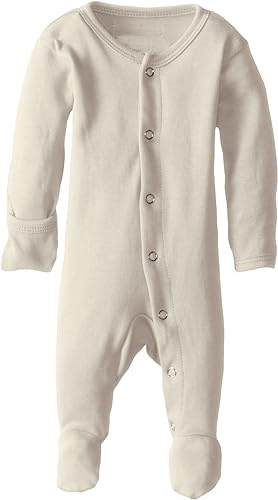 GOTS & OEKO TEX ORGANIC COTTON BABY FOOTIE Toddlers and Baby  Fleece Footed Pajamas