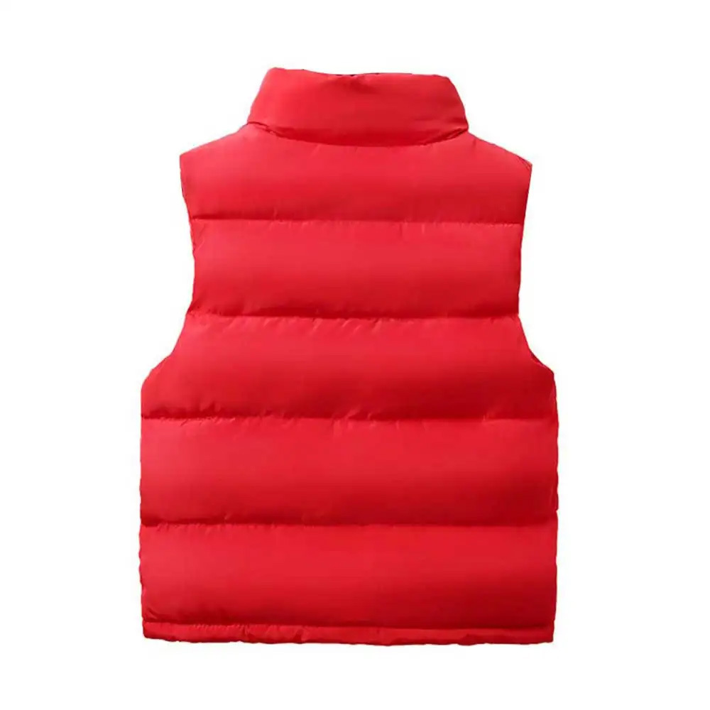 Wholesale Custom OEM sleeveless Zipper Winter vest For Women Quilted 100% polyester filled Puffer Vest Jacket