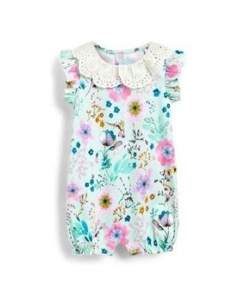 new arrival Customized high quality q00% organic cotton one piece set cotton clothing clothes jumpsuit onesie baby romper