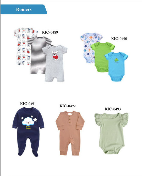 Baby Boy 100% Organic Footie With Feet In Footed Infant Baby Girls Magnetic Cotton Clothing Me Baby Romper Pajamas