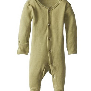 GOTS & OEKO TEX ORGANIC COTTON BABY FOOTIE Toddlers and Baby  Fleece Footed Pajamas