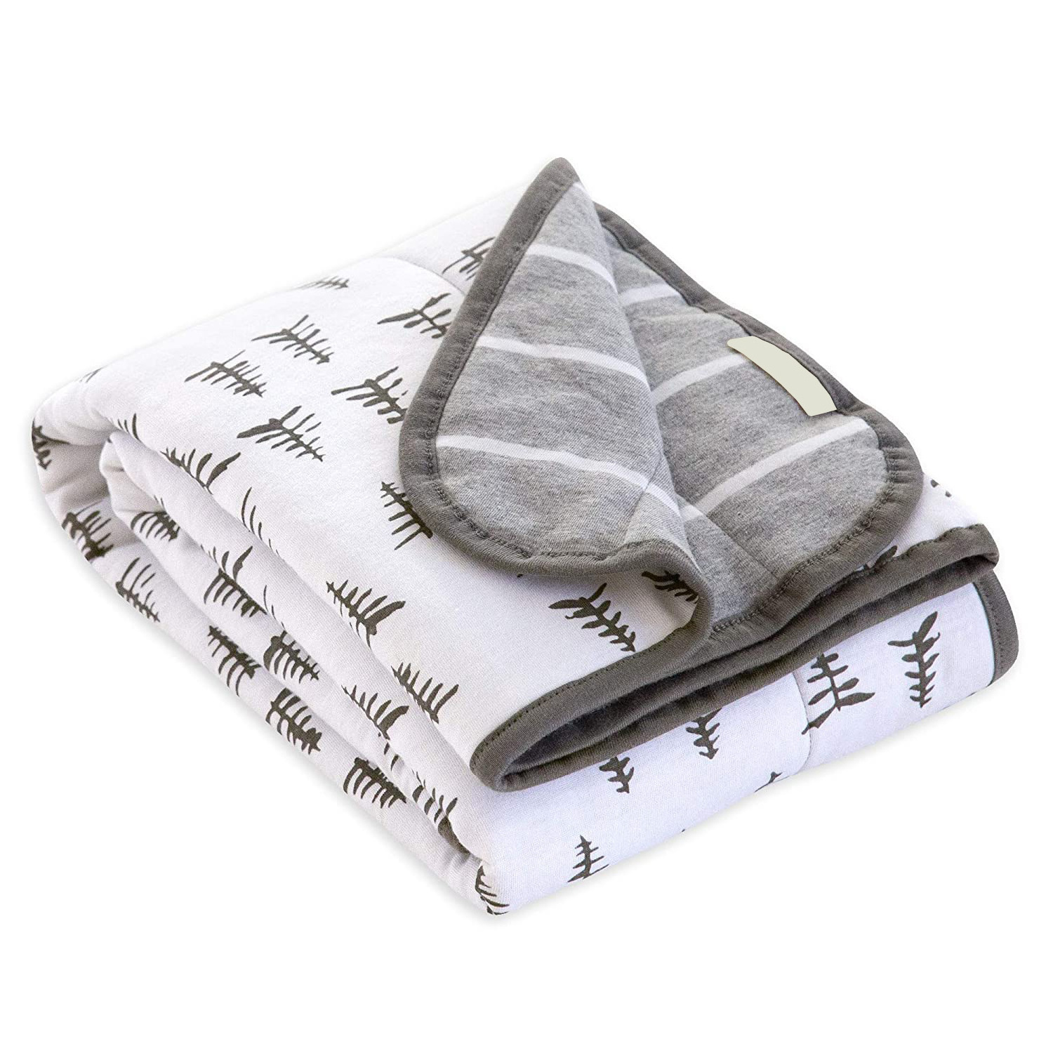 100% Organic Cotton GOTS Certified Baby Muslin Swaddle Blanket