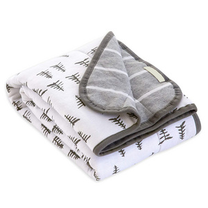 100% Organic Cotton GOTS Certified Baby Muslin Swaddle Blanket