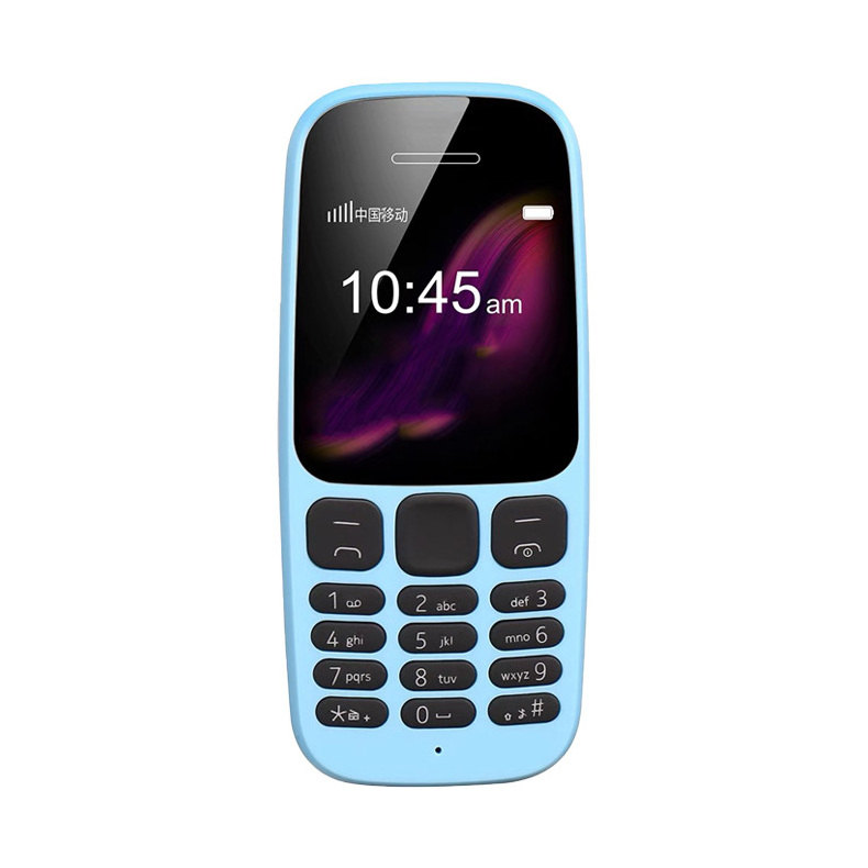 Factory Price 2G GSM Dual SIM Mobile Phone For Nokia 105 Super Strong Flashlight Cellphone For 105 Phone