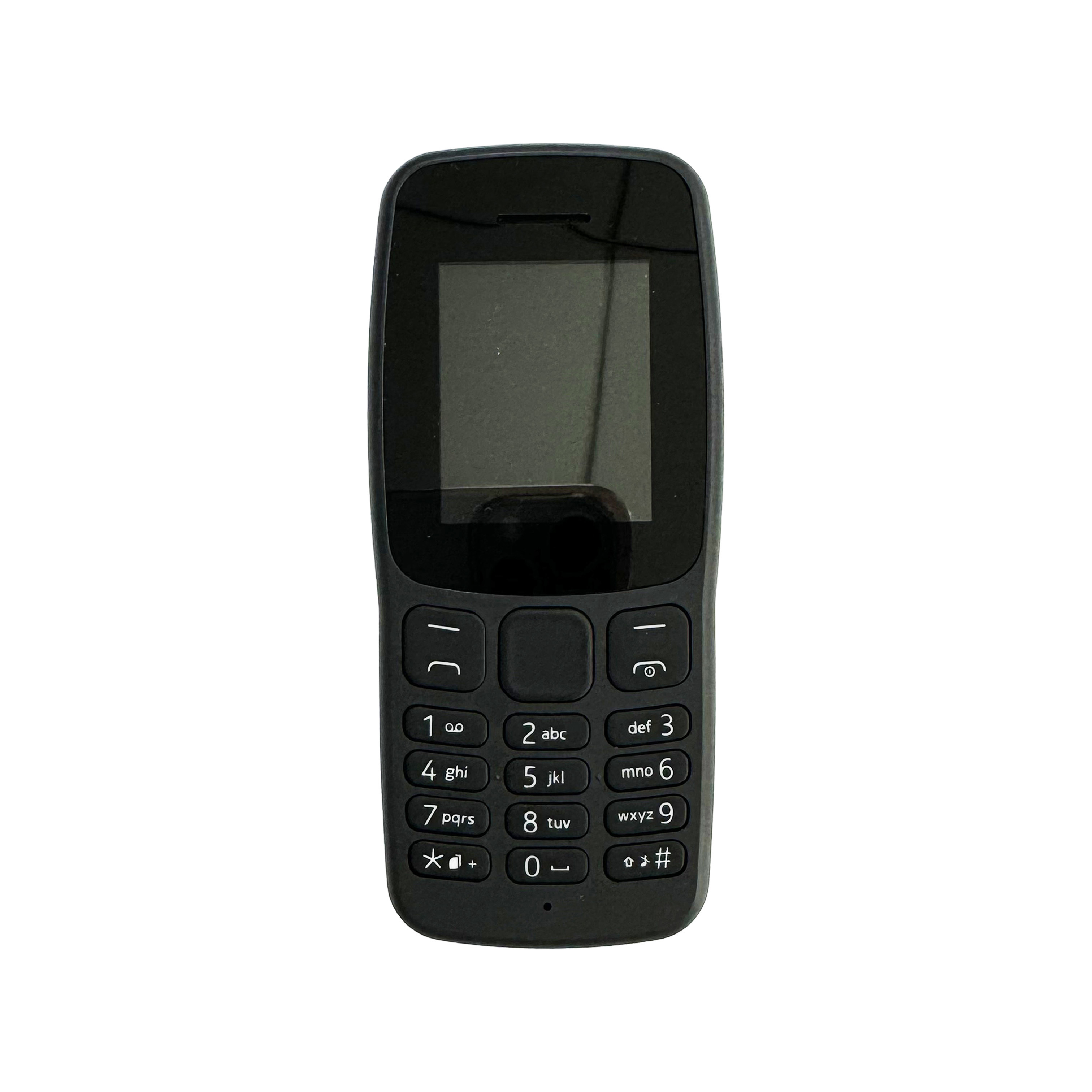 Rugged Feature Phone Dual Sim Card Cell Phone With Flashlight Keypad Mobile Phone For Nokia 106