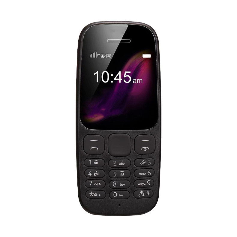 Factory Price 2G GSM Dual SIM Mobile Phone For Nokia 105 Super Strong Flashlight Cellphone For 105 Phone