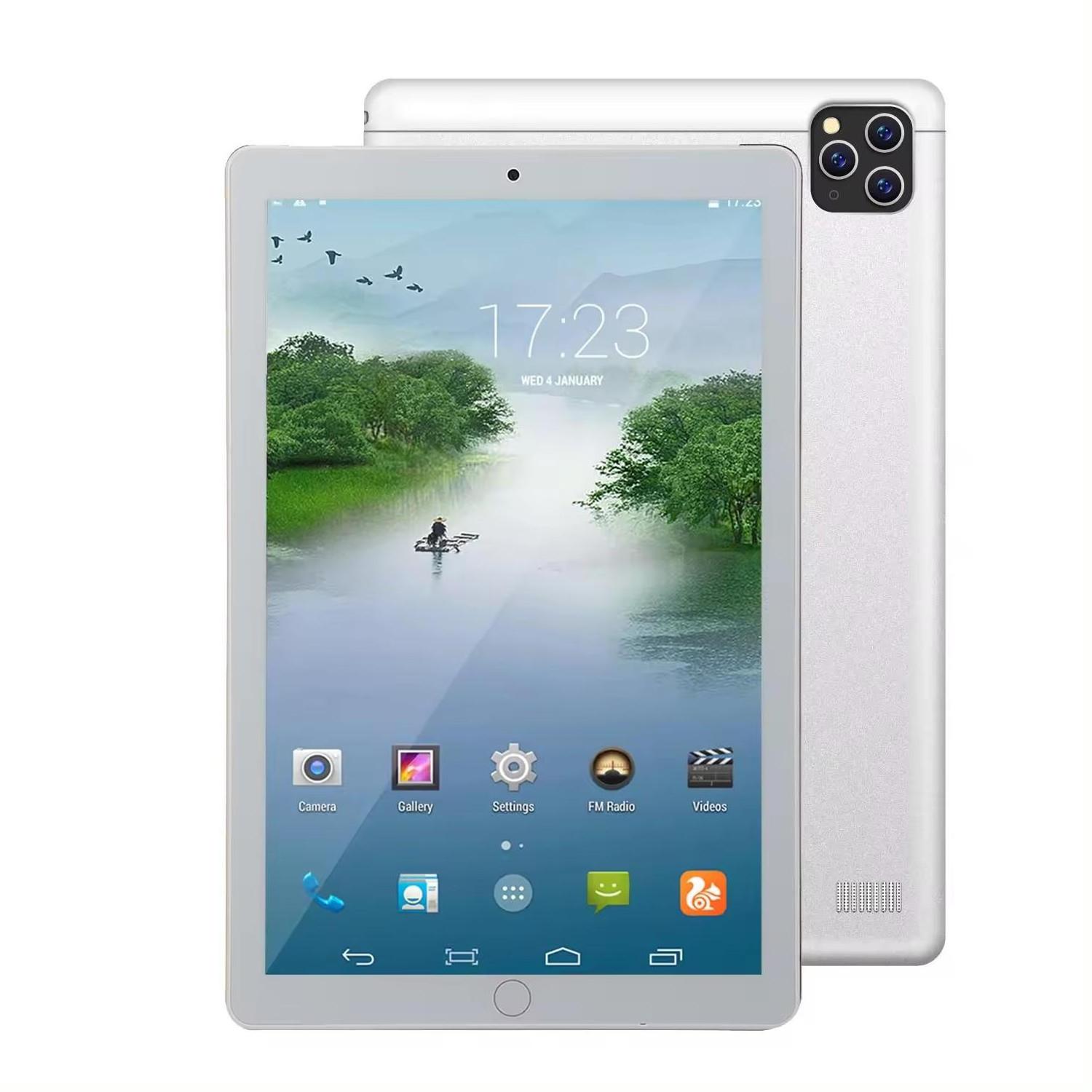 10.1 Inch Wifi Tablet PC With GSM Android 8.0 4GB+64GB Android Tablet HD Touch Screen Tablet For School