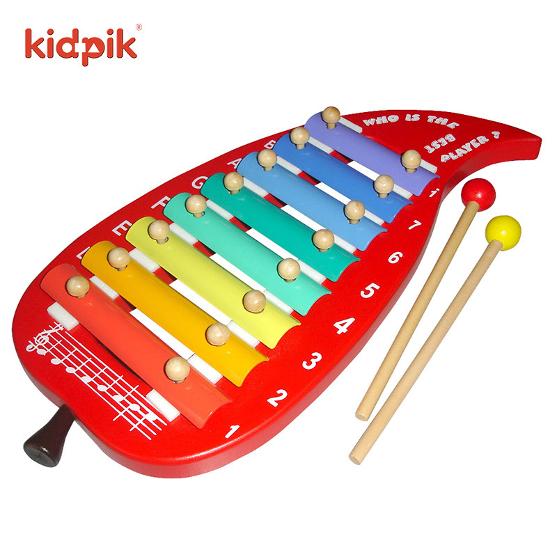 Hot Selling Kids 8 Tones Wooden Baby Xylophone Toy Children 18M+ Music Instrument Multifunctional Kids Wooden Xylophone Toy