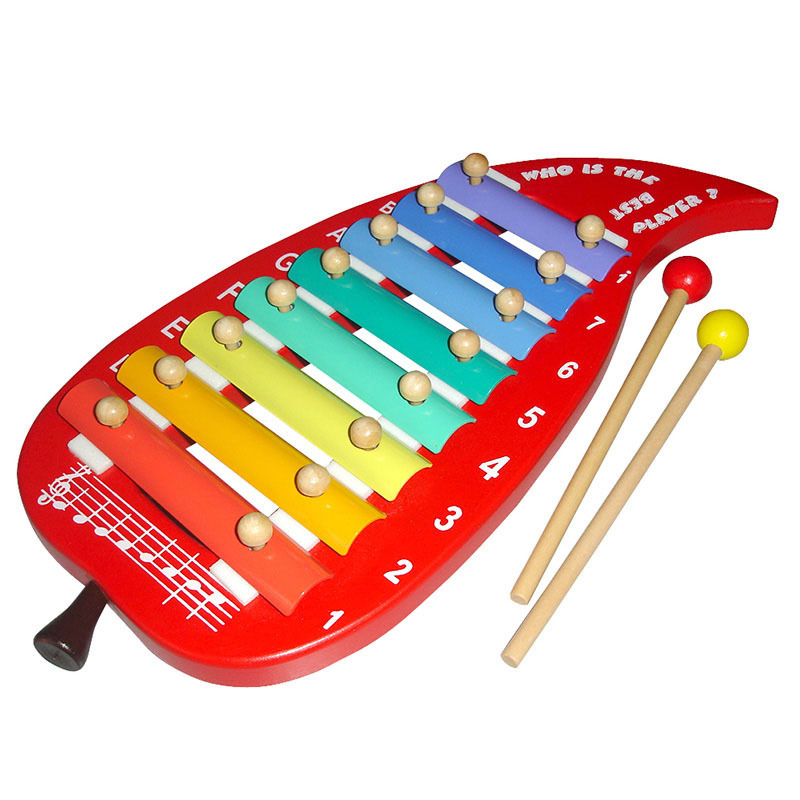 Hot Selling Kids 8 Tones Wooden Baby Xylophone Toy Children 18M+ Music Instrument Multifunctional Kids Wooden Xylophone Toy