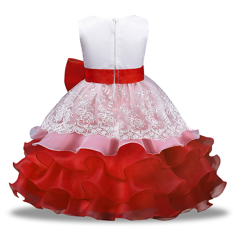 Summer Children Dresses For Girls Formal Wear Princess Dress Kids Girls 3-7 Years Birthday Party Events Prom Dress Girl