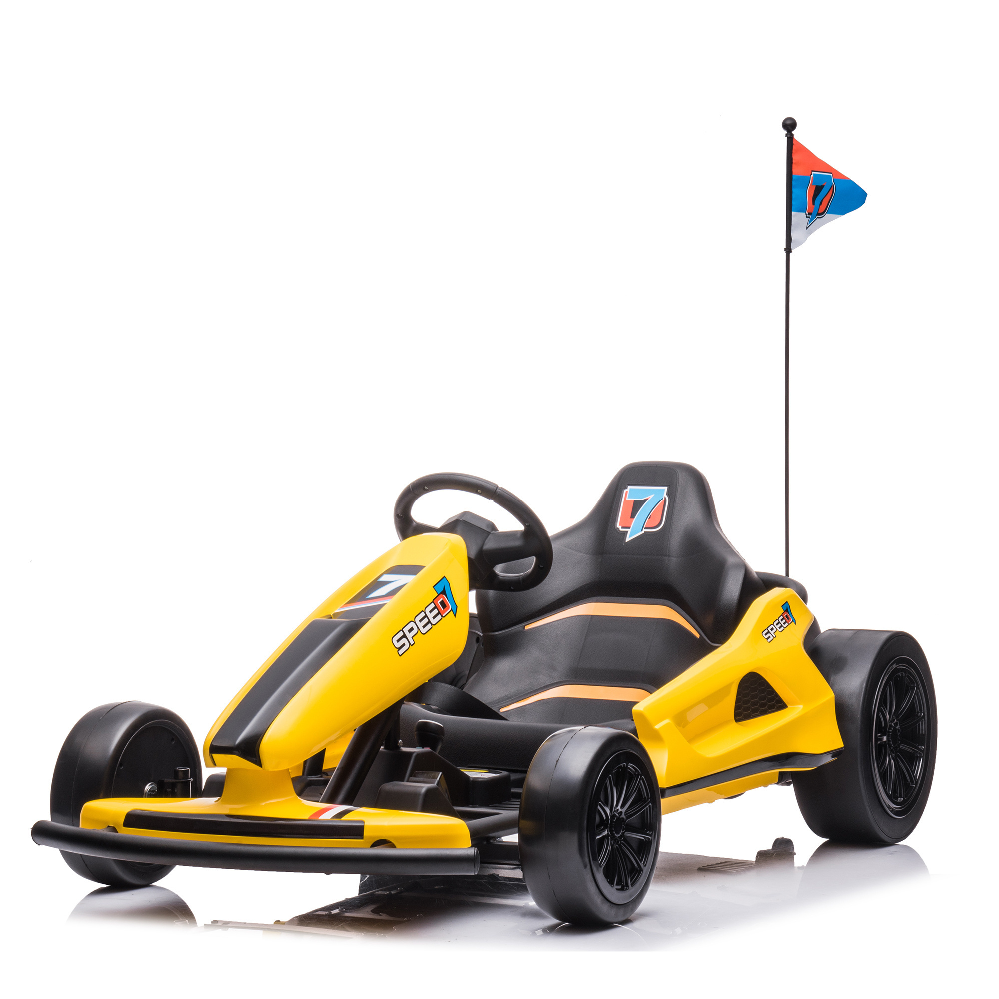 New Design Gift Ride On Car 24V Battery 2 Motors Kids Electric Drift Go Kart Car