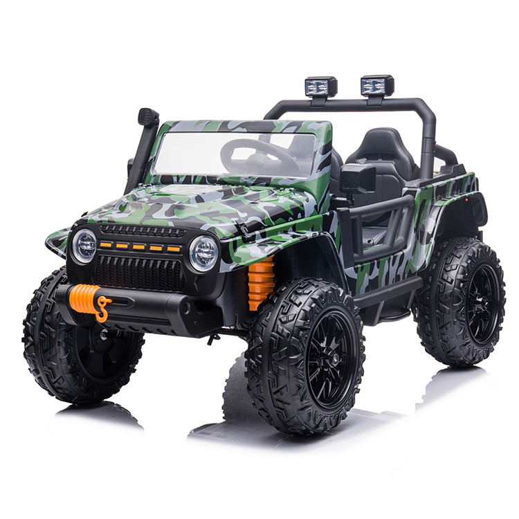 Camouflage Color New Parent-Child Electric Toy Ride On Car with 12V7Ah Battery Remote Control Toy Jeep Car