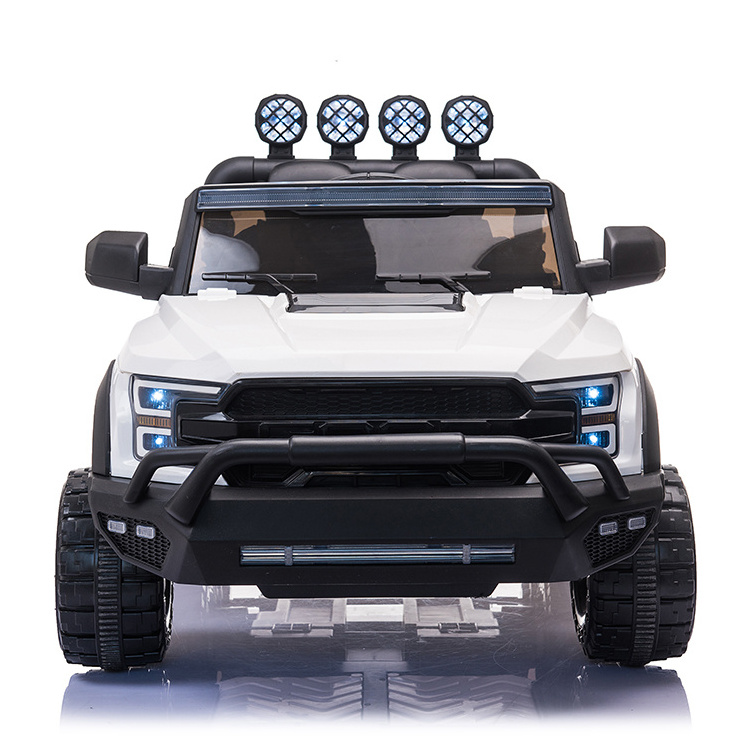 Six Wheel Child Electric Truck Car 12V Battery With Parental Remote Controller Power Display