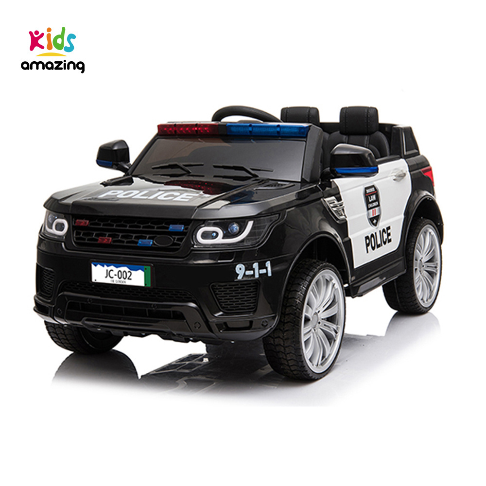 Cheap Price Kids Gift Children Toys Ride On Car  Electric Police Car 12V Battery Car