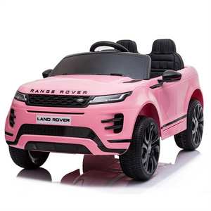 Pink Color Child Electric Car Range Rover Evoque Ride On Car Remote Control Power Battery 12V