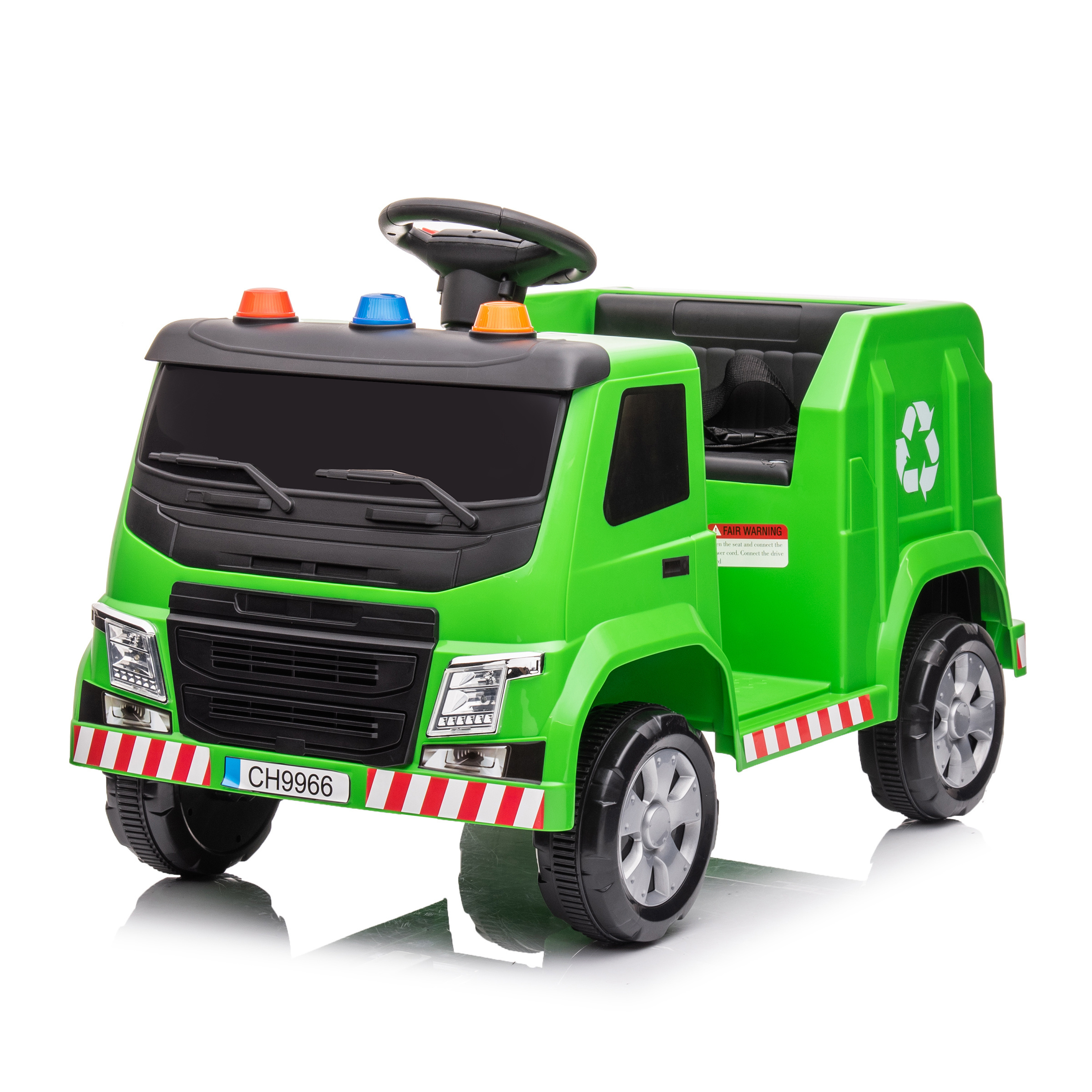 2022 New MINI Electric Garbage Truck For Kids 12V Child Ride On Car Yellow Blue Green Battery Car