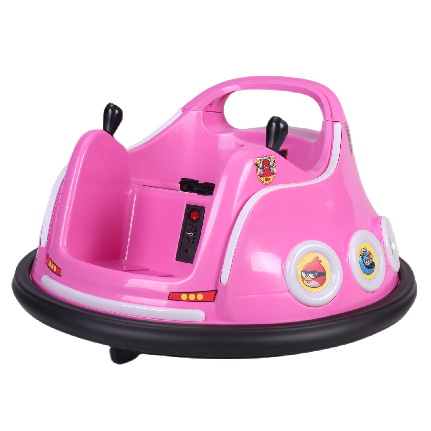 2022 New Electric Bumper Car For Kids Children Electric Ride On Car Pink White Red With Remote Controller