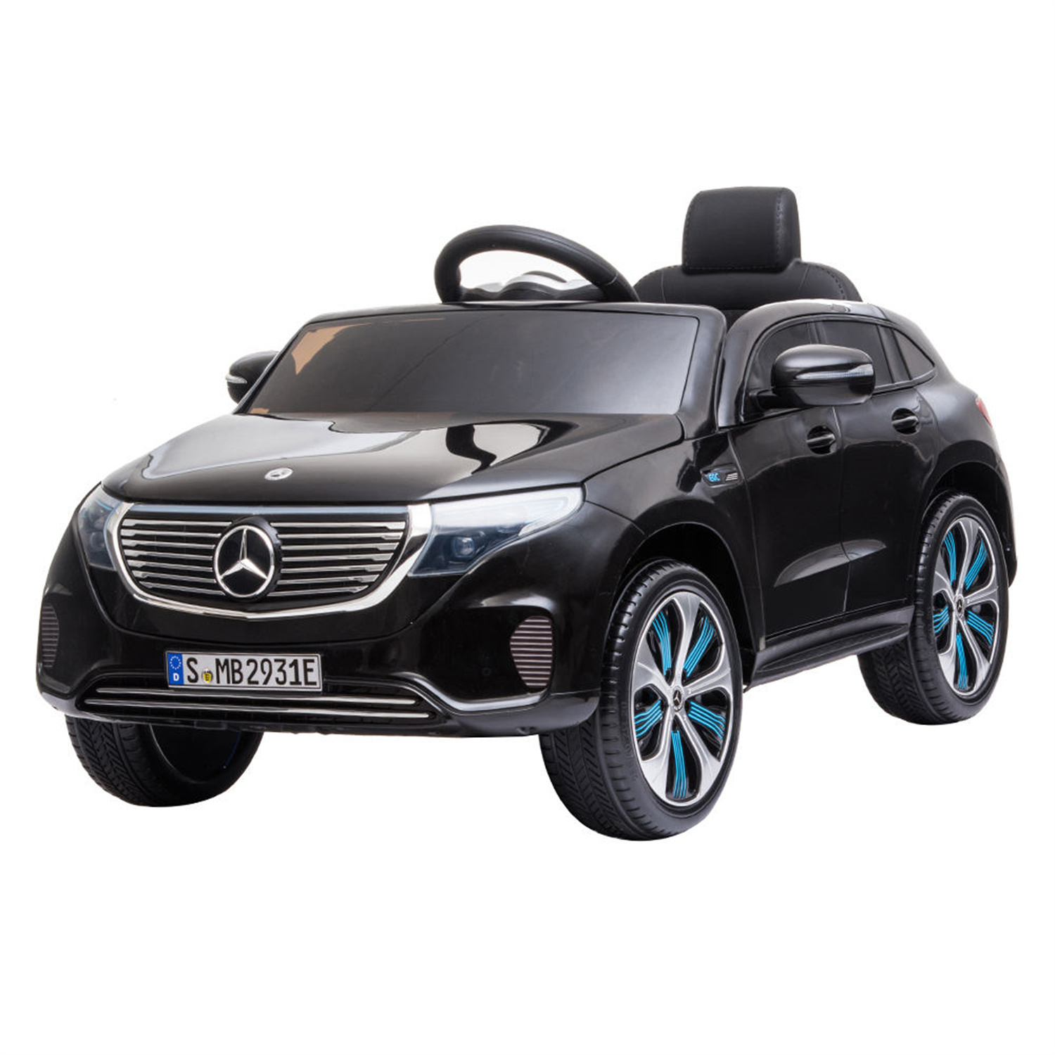 Classic Design Licensed Mercedes Benz EQC 400 Child Electric Car Music Light Kids Toy Ride On Car