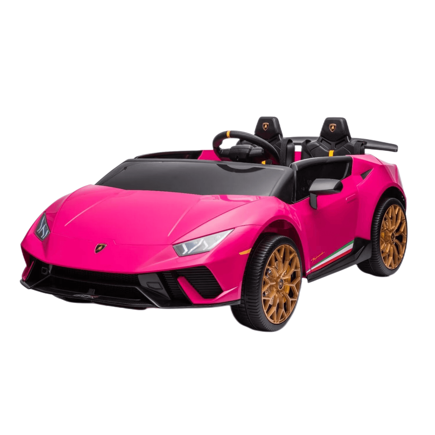 Big 2 Seat Wholesale Licensed Lamborghini Toy ride on cars pink 24v ride on car lamborghini pink Child Electric Car