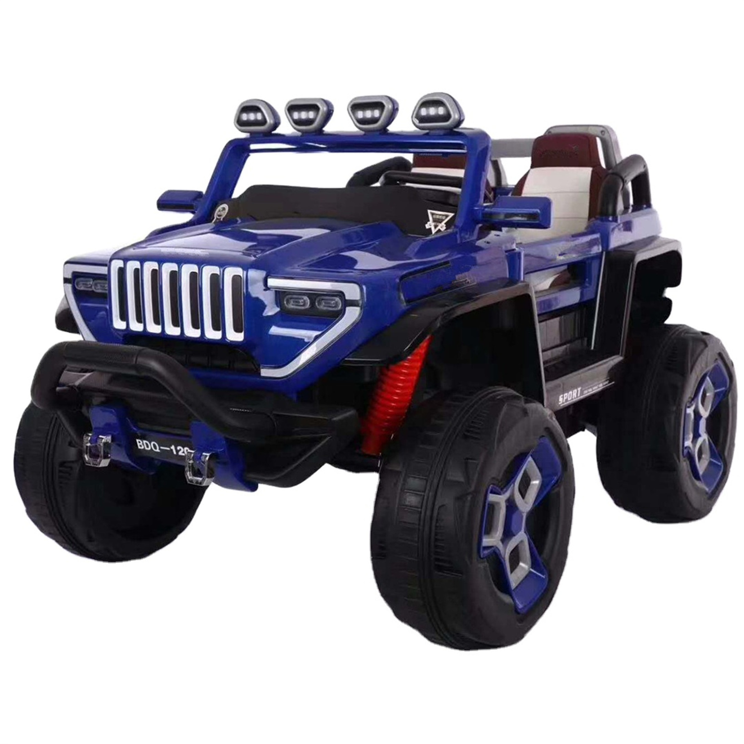 Child 12V Electric Power Ride On Jeep Car Mobile Phone And Remote Control Car