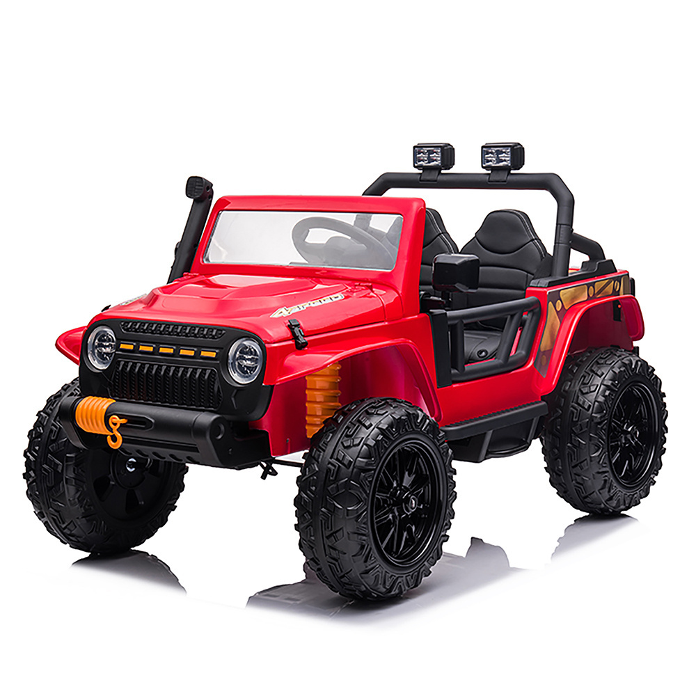 Kids 12v Battery 2 Seater Battery Operated Kids Electric Ride On Car Parent-childElectric Jeep Car