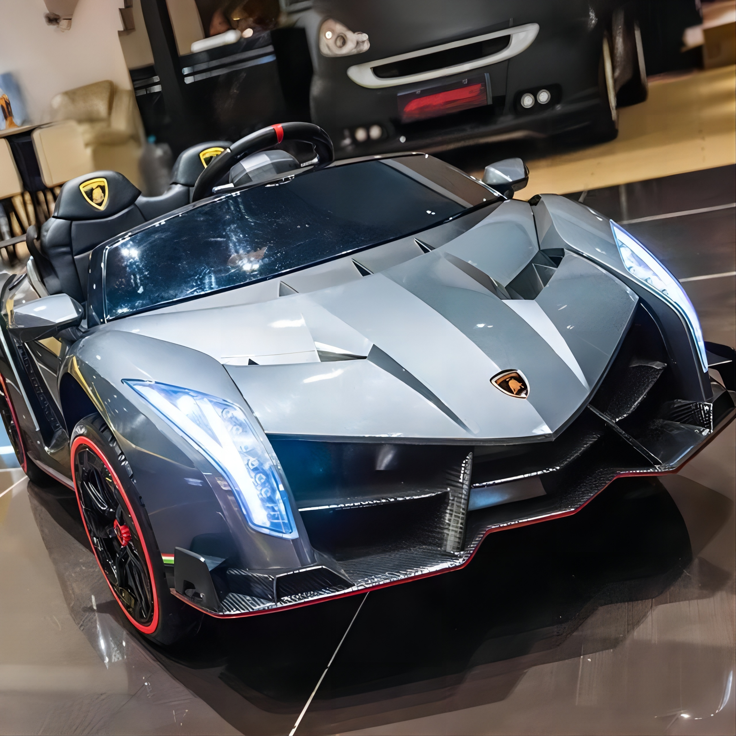 2022 Licensed Lamborghini Veneno ride-on cars oversized Child Electric Car