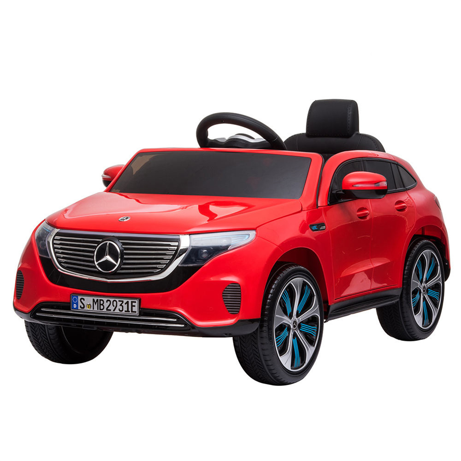 Classic Design Licensed Mercedes Benz EQC 400 Child Electric Car Music Light Kids Toy Ride On Car