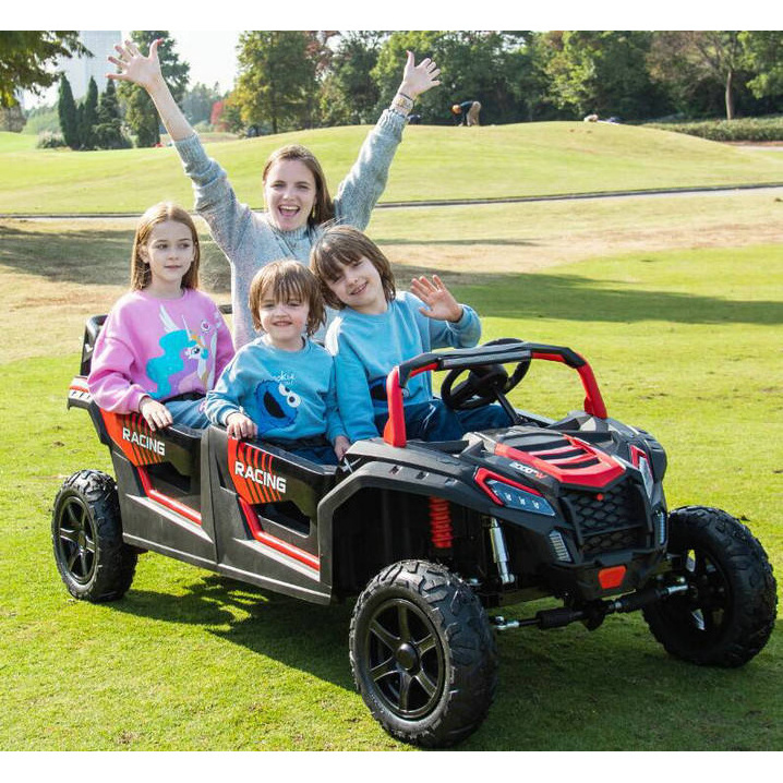 48V Big Size Four-seat Electric Kids UTV With 600W Brushless Motor Parent-child Car