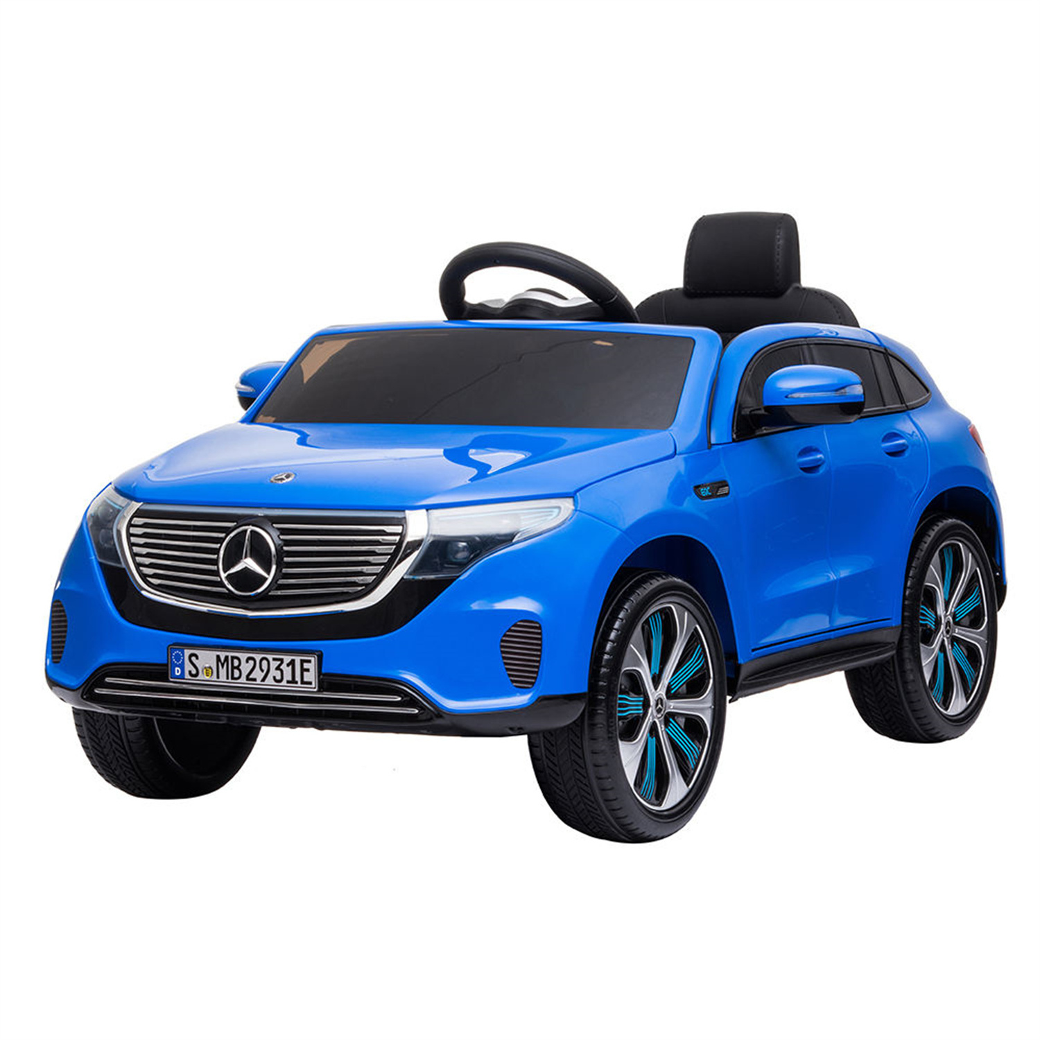 Classic Design Licensed Mercedes Benz EQC 400 Child Electric Car Music Light Kids Toy Ride On Car