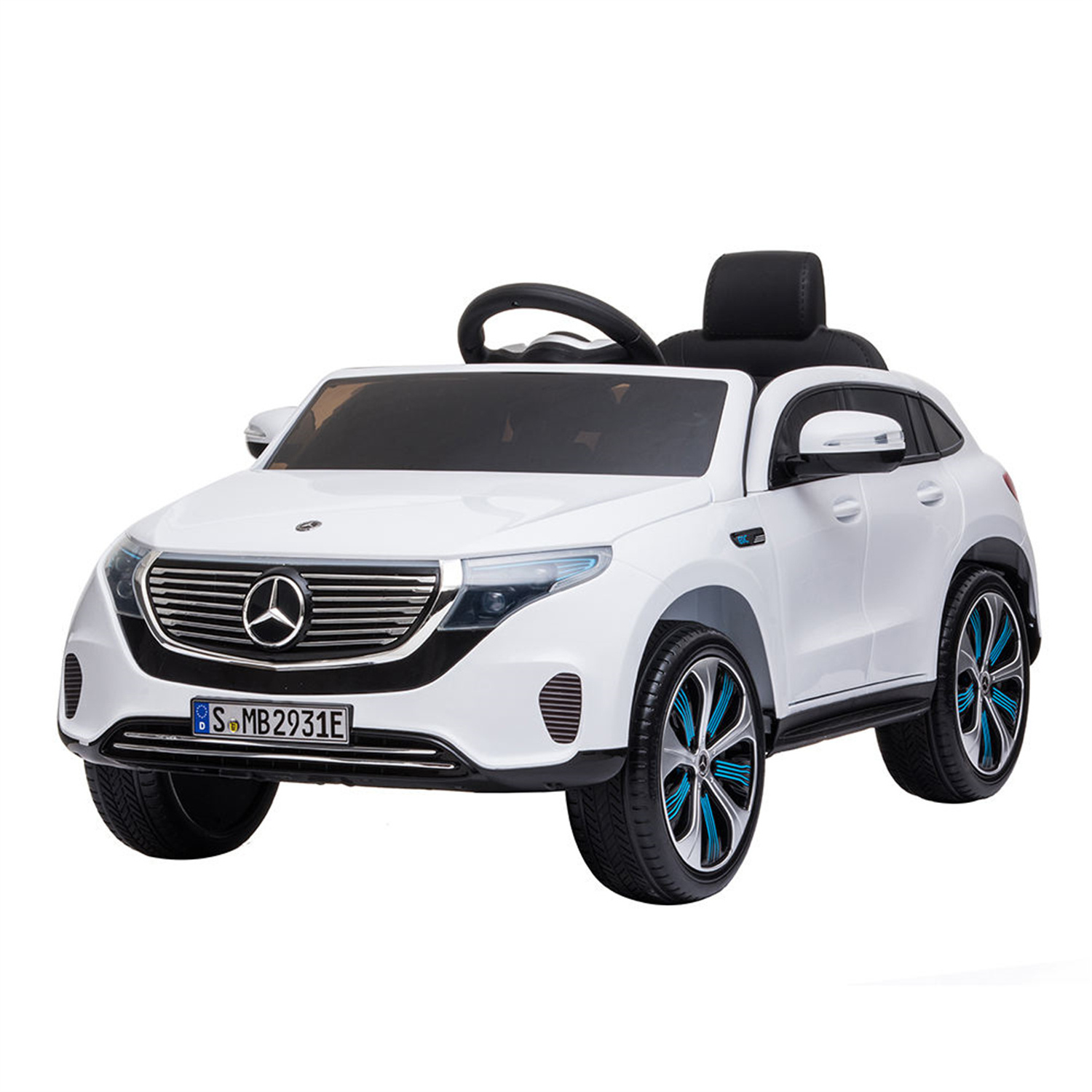 Classic Design Licensed Mercedes Benz EQC 400 Child Electric Car Music Light Kids Toy Ride On Car