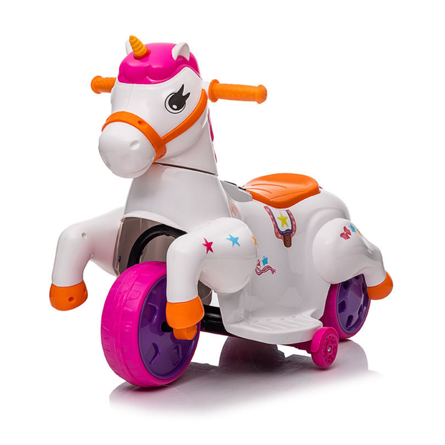 2024 New Electric Unicorn Ride on Car For Kids Electric Girl Toy Car