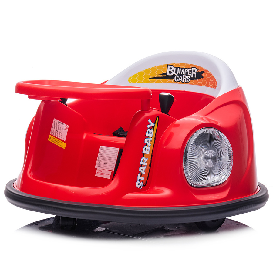 2021 New Design Child Electric Bumper Car Kids Ride On Car With Lights Remote Control 6V battery