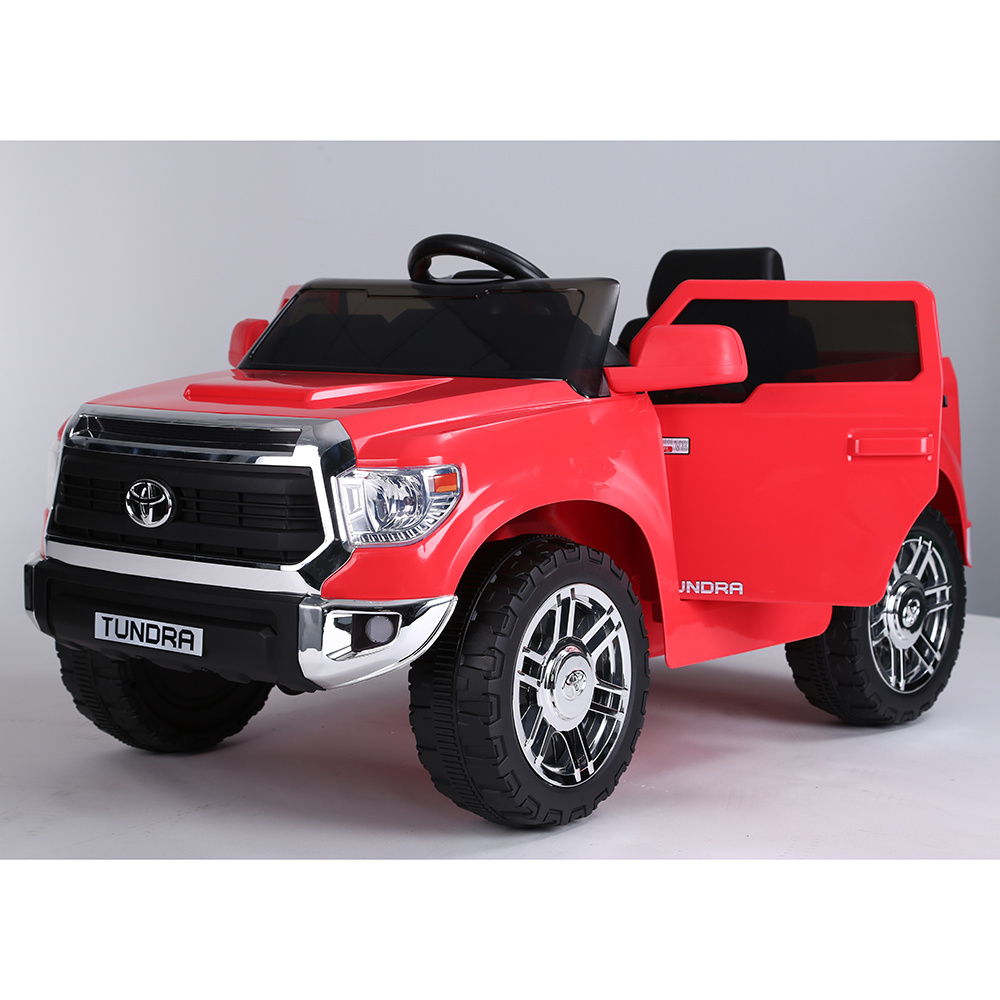 Licensed Toyota Tundra One-seat Child Electric Pick-up Truck Car Ride On Car For Kids Power Battery Music Toy Car