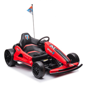 New Design Gift Ride On Car 24V Battery 2 Motors Kids Electric Drift Go Kart Car