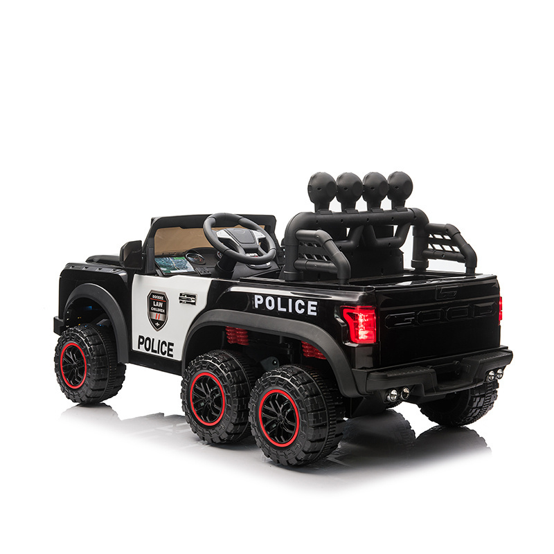 Wholesale hot  electric toy monster police ride on car for kids selling 12v battery-driven children's