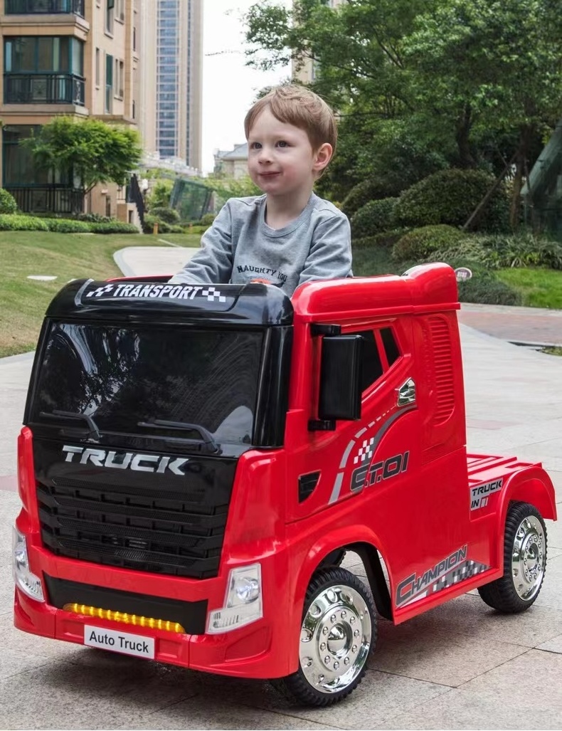 Truck Kid Ride On Big Car price For Outside Baby Electric Toys for kids 2022  hot  selling Children's Electric 12v